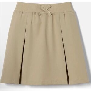 French Toast Tan A-Line Skirt